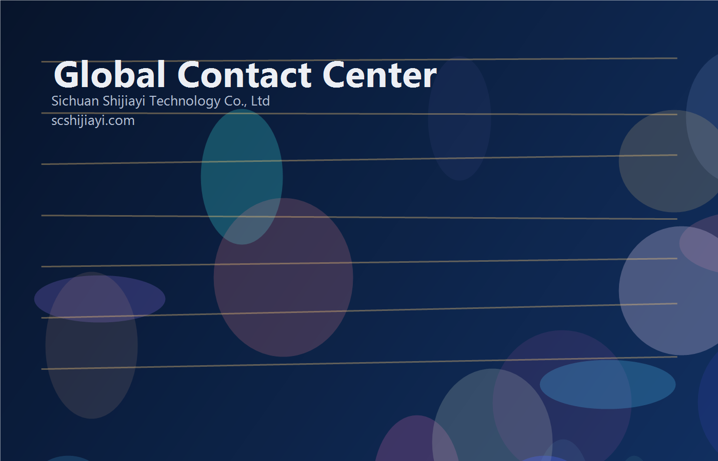 Global communication and support center
